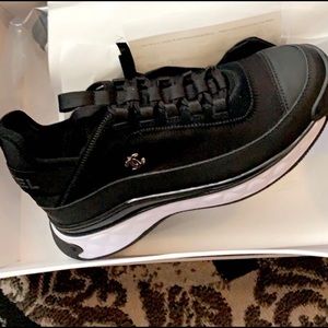 Chanel Men’s black Athletic shoes